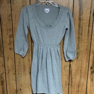 Spicysugar Gray Dress Sz M